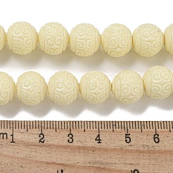 Нити резных бусин из синтетического коралла CORA-I023-01