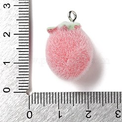 Подвески из непрозрачной смолы с фруктовой тематикой&nbsp;LS-RESI-D017-04E-P