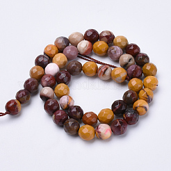 Perline Mookaite naturale fili&nbsp;G-S281-02-6mm