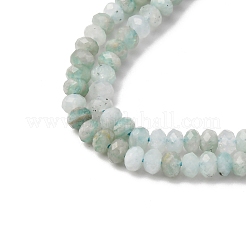 Природных амазонит бисер нитей G-RM2025-D19-B01