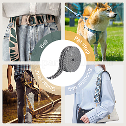 9.5~10 ярд полиэстеровых жаккардовых лент OCOR-OC0001-20B