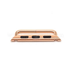 Armbandanschluss aus Edelstahl 316 für die iWatch&nbsp;LS-STAS-WH0029-04RG