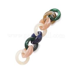 Акриловые кабельные цепи ручной работы AJEW-JB01361