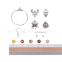 Сделай сам серьги в стиле хэллоуина DIY-X0098-97