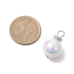 Имитация жемчуга акриловыми подвесками PALLOY-JF04349-02