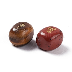 7шт 7 стиля бусины из натуральных смешанных драгоценных камней G-G983-06