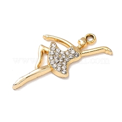 Pendentifs en alliage avec strass&nbsp;RB-CBA5369-01A-G