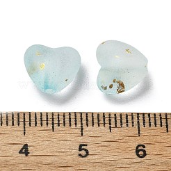 Perles en acrylique transparent mat&nbsp;X1-OACR-F013-03
