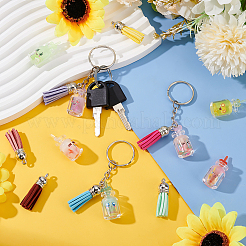 Набор для самостоятельного изготовления брелока в форме светящегося стакана сока DIY-OC0010-88