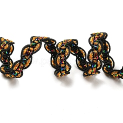 Кружевная отделка из полиэстера с блестками&nbsp;OCOR-K007-08B