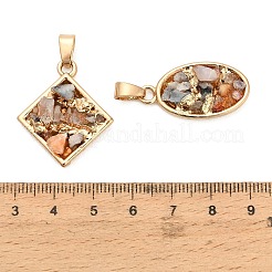 Natur druzy Achatanhänger&nbsp;GG-K002-21