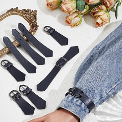 6 jeu de boucles à bascule en cuir PU&nbsp;FIND-CL0002-15A