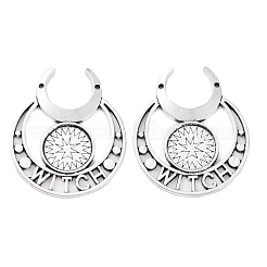 Подвеска из ретро-сплава в форме кабошона&nbsp;FIND-C032-01AS