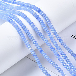 Синтетические синие кружевные бусины из агата G-S366-104