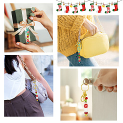 5 шт. брелок из сплава и латуни с бусинами для изготовления ювелирных изделий своими руками DIY-SW0001-16A
