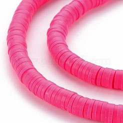 Chapelets de perle en pâte polymère manuel&nbsp;CLAY-T002-6mm-49
