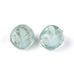 Бусины ручной работы бусины золотого песка&nbsp;LAMP-T021-32C