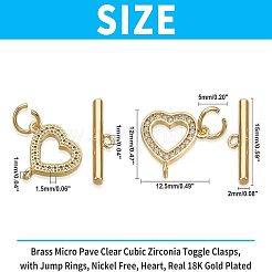 Латунные застежки-молнии из прозрачного кубического циркония&nbsp;KK-NB0002-37G-NF