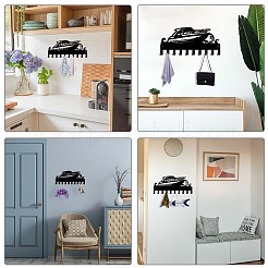 Железные настенные крючки вешалки HJEW-WH0018-157