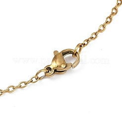 Ожерелья в форме звезды из стеклянного бисера ручной работы и синтетических бусин императорской яшмы NJEW-MZ00114-03