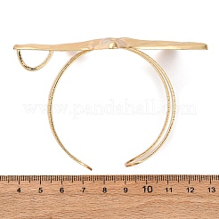 Браслеты-манжеты из сплава и железа для женщин&nbsp;LS-BJEW-F501-04B-KCG