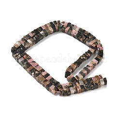 Природные родонит бисер нитей G-I394-A10