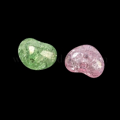 Perles acryliques transparentes craquelées&nbsp;AC-CBA4496-02