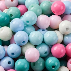 Непрозрачные акриловые бусины&nbsp;SACR-Q004-02F