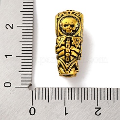 Бусины гуру из сплава в тибетском стиле с 3 отверстием PALLOY-F313-05AG