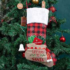 2pcs 2 sacs-cadeaux de chaussettes de noël de style&nbsp;sgHJEW-SZ0001-08