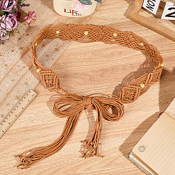 1 Stück Boho Baumwollgürtel für Damen&nbsp;FIND-CP0003-65A