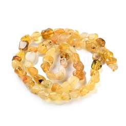 Природные желтые опал бусины пряди G-P497-01C-37