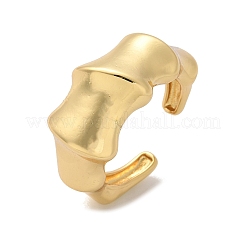 Латунь манжеты кольца&nbsp;RJEW-C120-17G