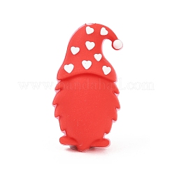 Силиконовые бусины&nbsp;SIL-H009-04B