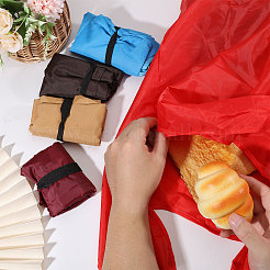 12 sac fourre-tout pliable en tissu Oxford de 12 couleurs pour supermarché&nbsp;ABAG-GL0001-05