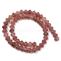 Природного кварца клубники нитей бисера G-P595-C01-01