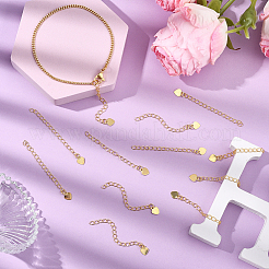 60 шт. латунный удлинитель цепи для стойки&nbsp;KK-BBC0022-52G