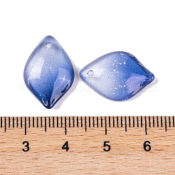 Светящиеся бусины лэмпворк ручной работы с просверленными отверстиями LAMP-XCP0001-18