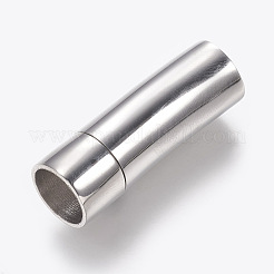 変色しにくい304ステンレススチール製バヨネット留め具  ステンレス鋼色  32x11mm  穴：9mm&nbsp;STAS-O114-031P-B