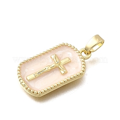 Латунь эмаль подвески&nbsp;X-KK-P336-14G-02