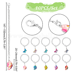 10 pz 304 decorazioni pendenti in acciaio inossidabile&nbsp;HJEW-UN00012