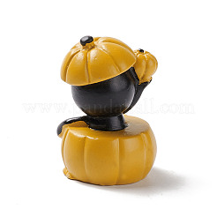 Хэллоуин тема мини смолы украшения домашнего дисплея DJEW-B005-13