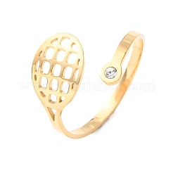 Открытые кольца манжеты из нержавеющей стали 304 RJEW-D337-01D-G