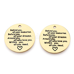 201 pendentifs en acier inoxydable&nbsp;LS-STAS-T064-37G-11