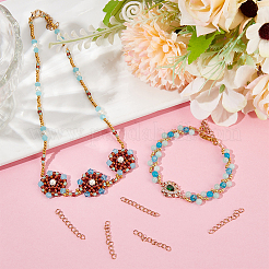 100 шт. ионное покрытие (IP) удлинитель цепи из нержавеющей стали 304&nbsp;STAS-BBC0006-14A