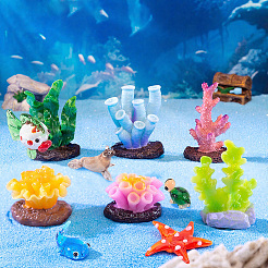 5 pieza de 5 estilos de decoración para el hogar con temática de animales del océano&nbsp;LAMP-BM0001-04