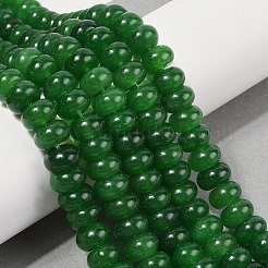 Chapelets de perles en jade blanc naturel teinté&nbsp;G-G107-A09-01