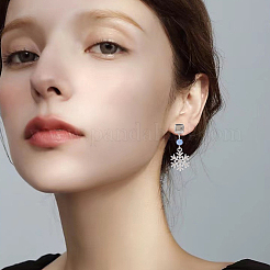 32 шт. 2-цветная фурнитура для сережек-гвоздиков из сплава&nbsp;FIND-SC0015-79