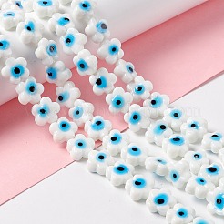 Ручной сглаза бусины бисер нитей LAMP-F024-03A