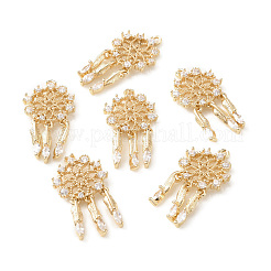 Латунные микро проложить кубического циркония подвески KK-G462-12KCG